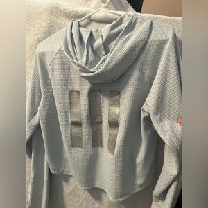 Adidas x undefeated crop jacket size small